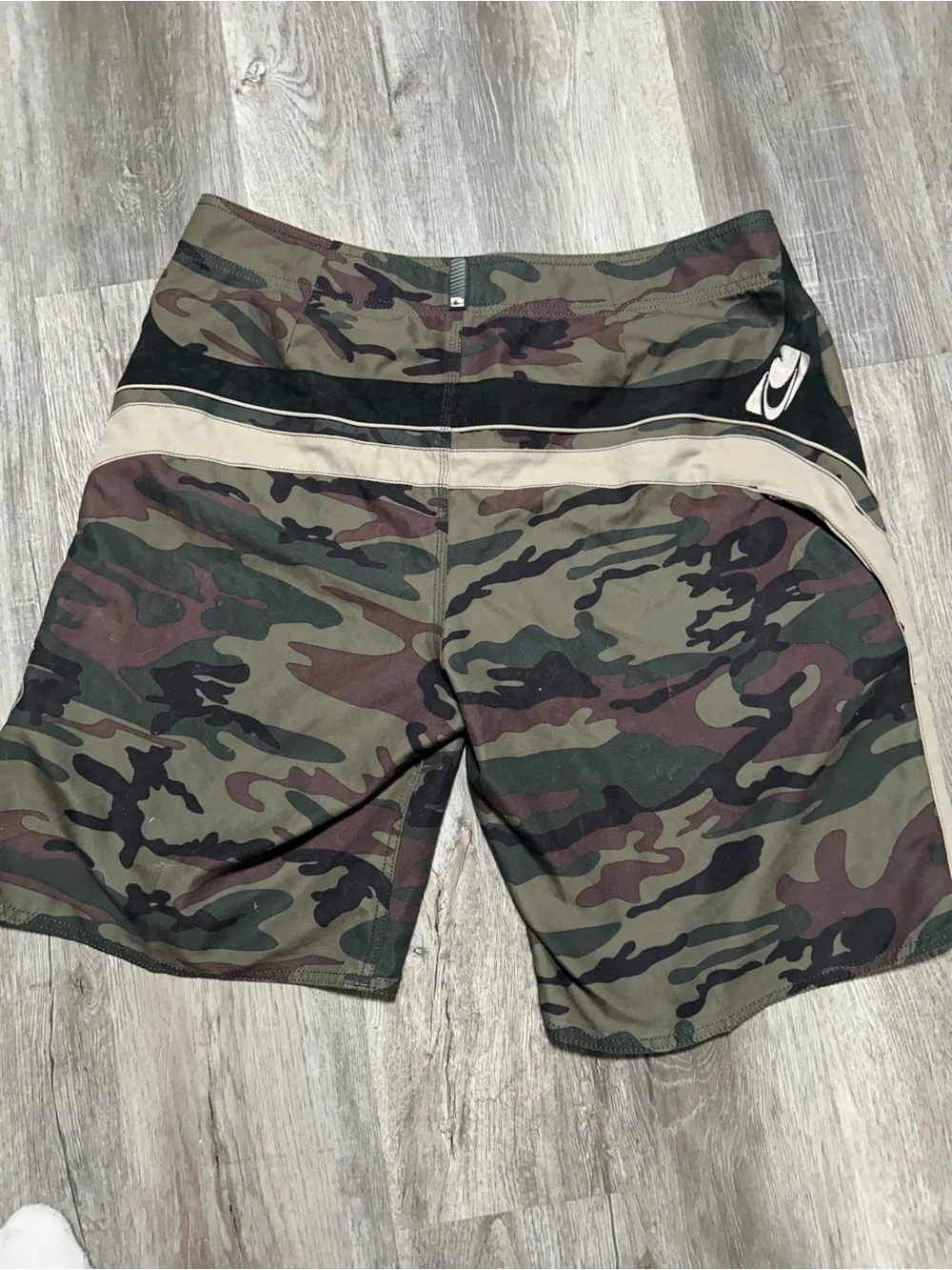 O'Neill Men's Camo Board Shorts in Olive/Brown